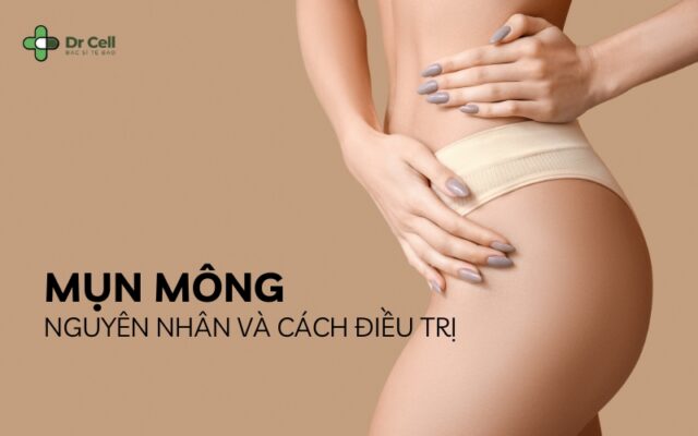 cách trị mụn mông và thâm mông