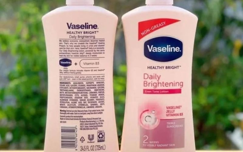 sữa dưỡng thể vaseline